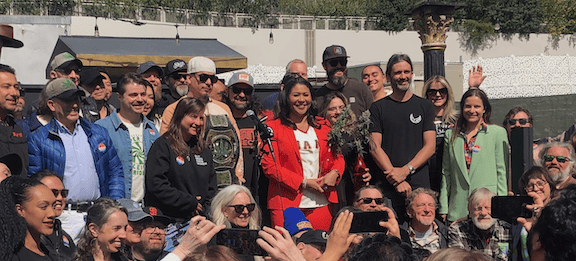 Mayor Breed at SF Weed Week kickoff