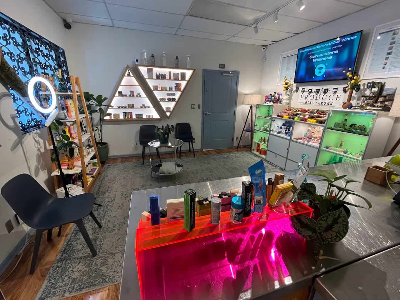 Photo inside Cornerstone Wellness Dispensary