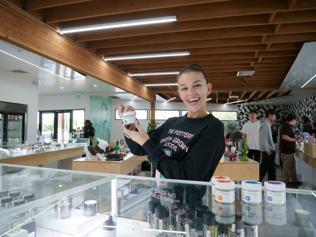 The Pottery Sales person
