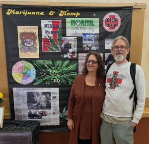 Cal NORML Business Membership and Marketing Manager and Director Dale Gieringer at the second annual Mendo Cup, which featured local sungrown cannabis and retail partners.